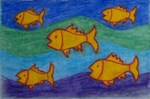 Five Yellow Fish